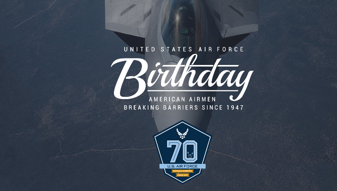 USAF 70th Birthday